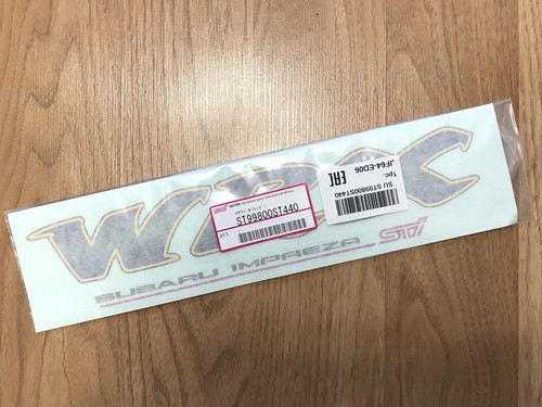 Subaru genuine rear decal - subaru,