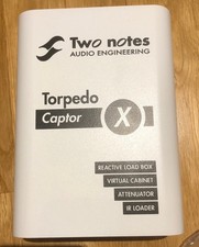 TWO NOTES TORPEDO CAPTOR X - 8 OHM (REACTIVE LOAD BOX, ATTENUATOR, CAB SIM)