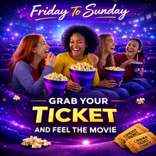 2 x Cineworld Cinema Ticket