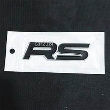 1x Chrome Black RS Big Silver