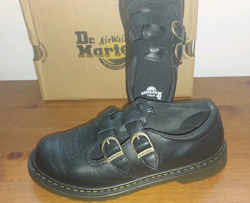 Marten black shoes leather - marten,
