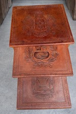 Stunning Antique Leather Top