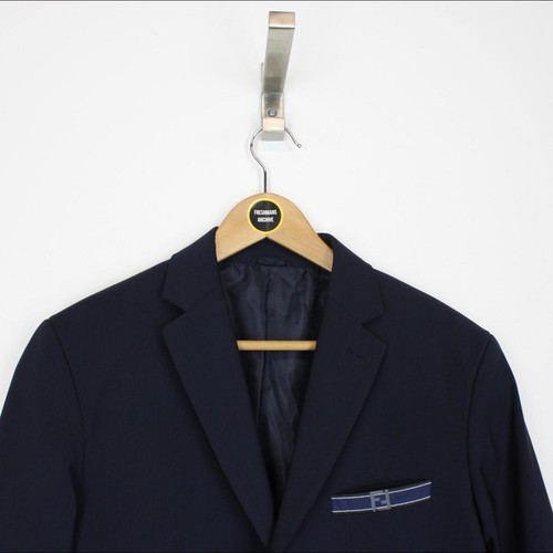 Fendi navy blue wool - navy,