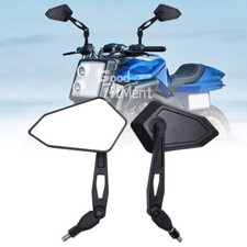 For Yamaha MT09 MT07 MT03 MT125 900 Tracer 10mm Motorcycle Side Wing Mirrors