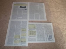 Conrad Johnson Premier 8 Tube Amp Review, 4 pgs, Specs