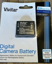 Vivitar CGA-S007 Battery for
