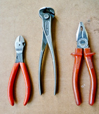 KNIPEX  Bundle 74-160 + 68-200 Side Cutters + KNIPEX  03-180 Pliers German Tools