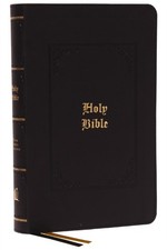 KJV, Personal Size Large Print Reference Bible, Vintage Series, Black