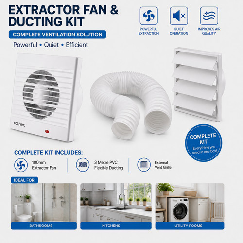 Rother 100mm bathroom - 100mm,