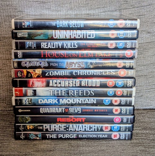 Horror dvd bundle - lot, x13