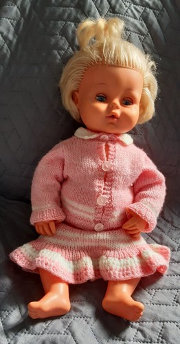 Palitoy tiny tears doll - tiny, toy