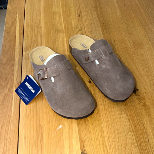 Birkenstock boston men - boston, suede