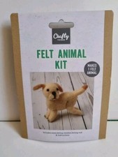 Needle Felting Animal Kit, Puppy Dog, New
