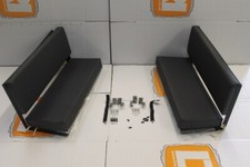 PAIR GREY TWILL vinyl 2 man