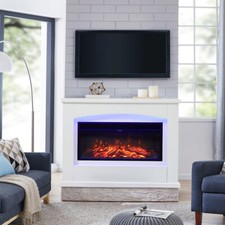 2kW Electric Fire Suite 34"