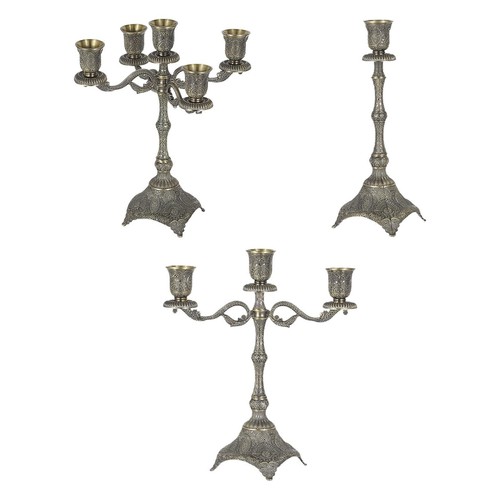 Tapered candle holder - tapered,