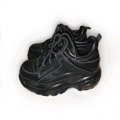 Chunky platform sneakers black - platform,