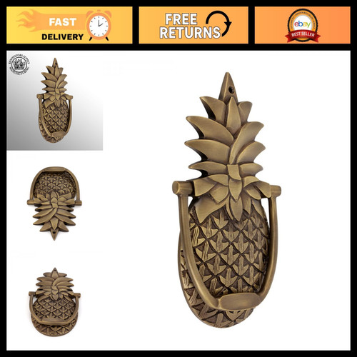 Heavy pineapple door knocker - knocker,