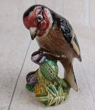 Vintage ceramic Beswick Goldfinch figure Model #2273