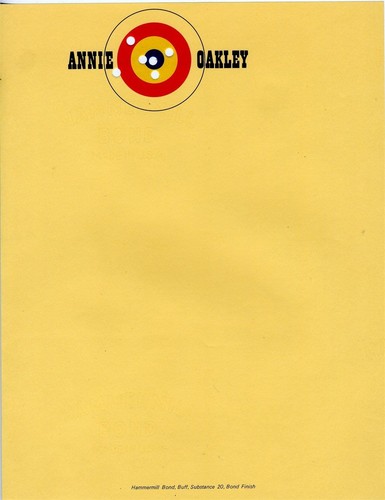 Annie oakley famous - an,