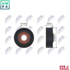 TENSIONER PULLEY VRIBBED BELT RNK-HY-003A FOR HYUNDAI ACCENT/IV/III ix35 i40 i30