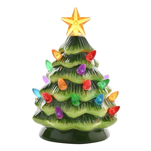 Ceramic green christmas - christmas, tree