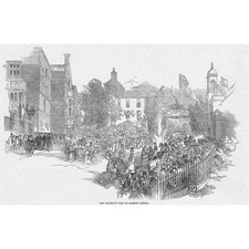 HARROW School the Visit of Her