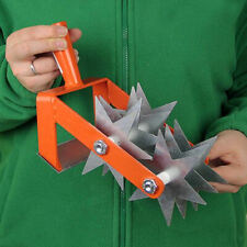 Rotary Soil Cultivator 2-in-1 Hand Tool Soil Rejuvenator Weed Remover Gardening