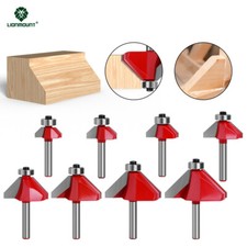 6mm 1/4"(6.35mm) Shank 45°