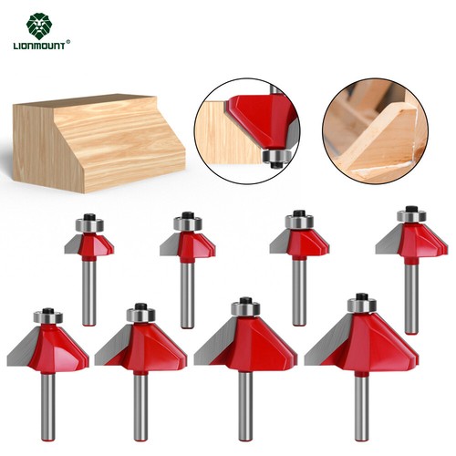 6mm shank 45 - 6mm, 1/4"(6.35mm)