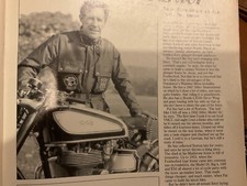 NORTON MANX /  INTER SPECIAL MOTORCYCLE ARTICLE. Lot2