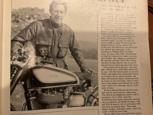 Norton manx inter - norton, /