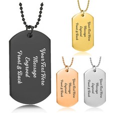 Personalised Army Dog Tag