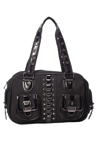 Womens black gothic rockabilly - gothic,