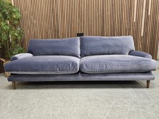 Loaf Dawdler Extra Large Sofa In Squished Grapes Clever Velvet RRP-£2745