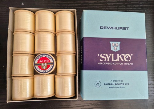 Vintage box dewhurst sylko - dewhurst’s,