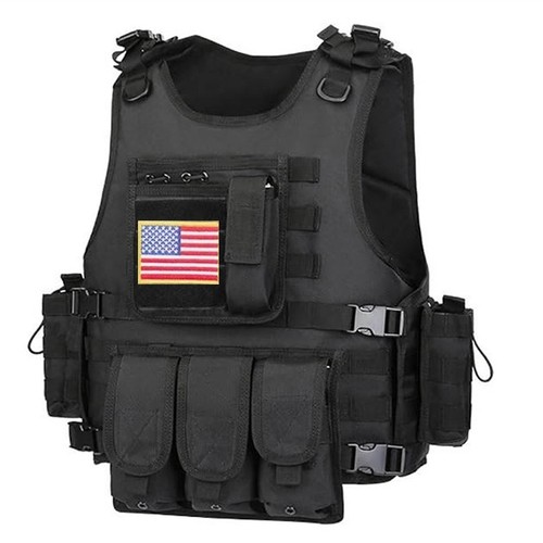 Tactical military vest molle - tactical,