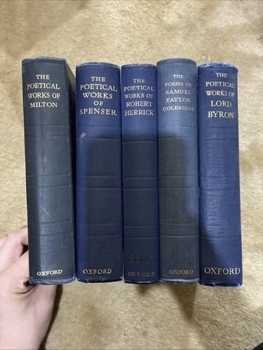 Oxford the poetical - the, of