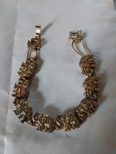 Vintage goldtone elephant - goldtone,