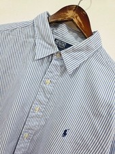 RALPH LAUREN Lowell Blue Striped Shirt 2XL 3XL XXL XXXL RRP £129