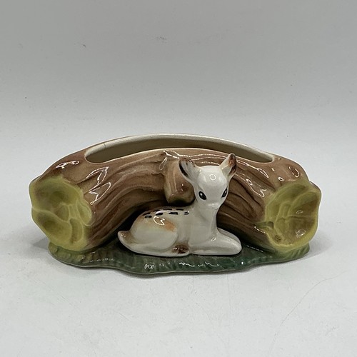 Hornsea pottery brown trough - pottery,