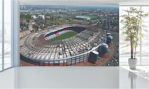 Hampden football stadium - stadium, wall