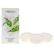 Yardley London Lily Of The Valley Luxury Soap 3 x100g - Brand New