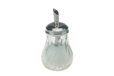 Retro glass tabletop sugar - tabletop,
