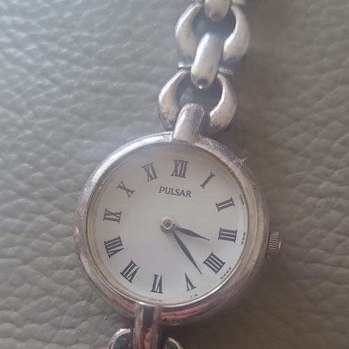 Silver ladies pulsar wrist - ,