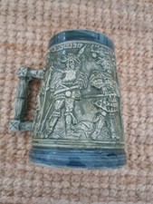 German Beer Stein Tankard Mug