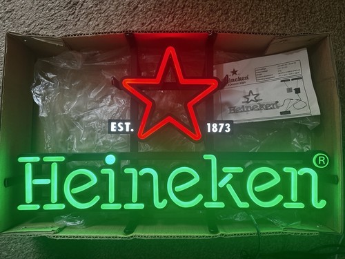 Heineken vintage neon - sign, man