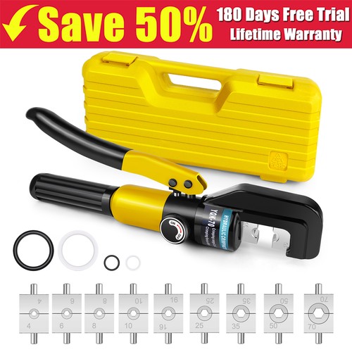 Hydraulic crimper wire - hydraulic, battery