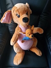 Disney Kanga & Roo Soft Toy Mattel Winnie The Pooh 20" Disney Arcotoys Large Toy