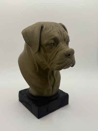 Boxer dog sculpture pet gift - boxer,